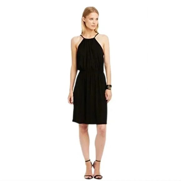 Armani Exchange Jersey Knit Halter Dress, Black, US Women's Small( listing as) - Picture 1 of 5